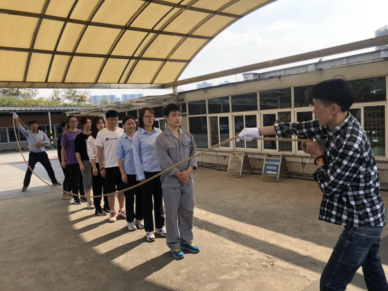钱江商城积极备战 2020年必赢集团第三届消防运动会 
