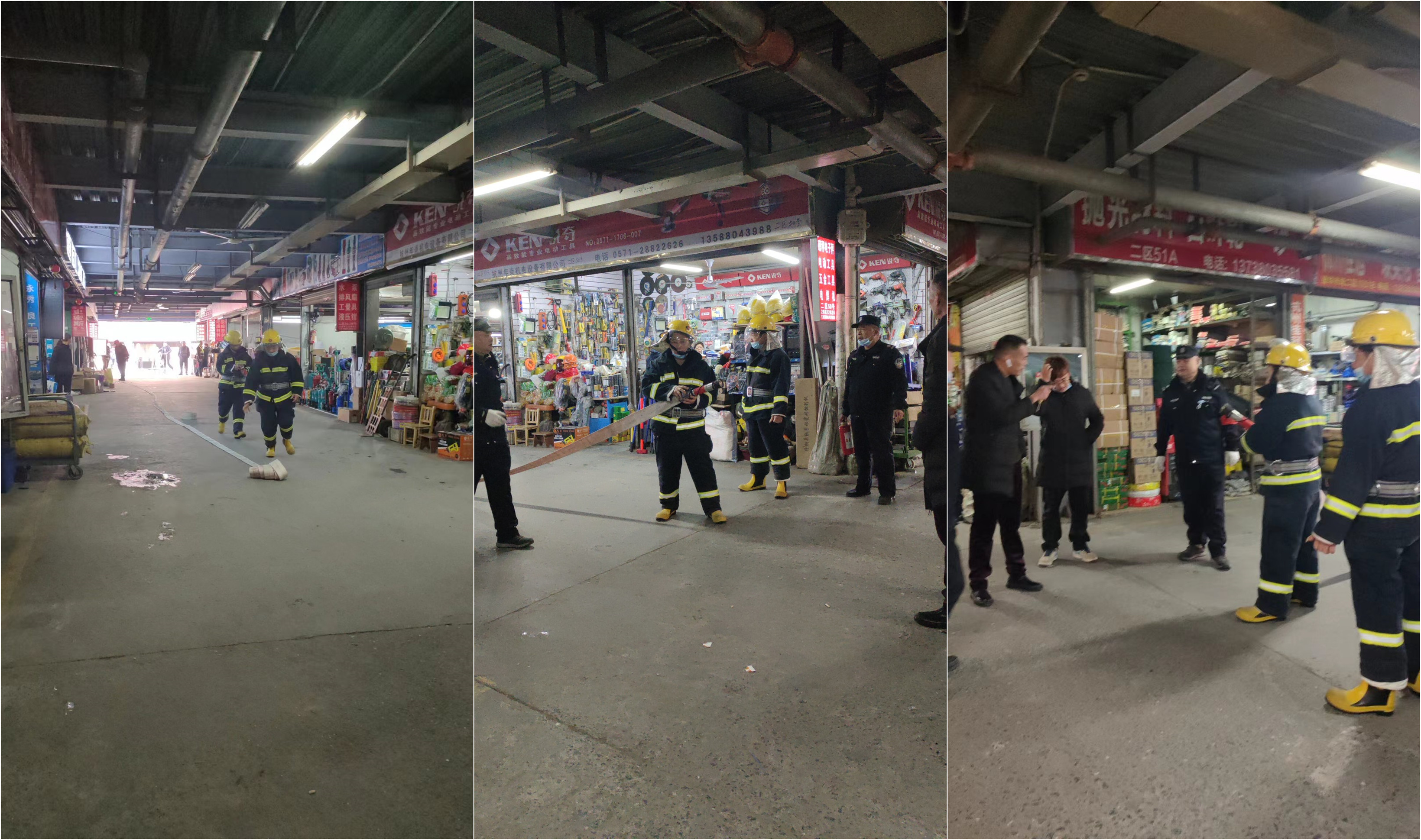 必赢市场开展消防应急拉练活动