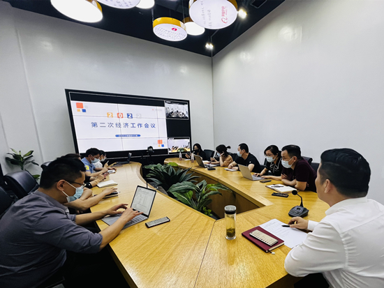 必赢文创集团召开第二次经济工作会议