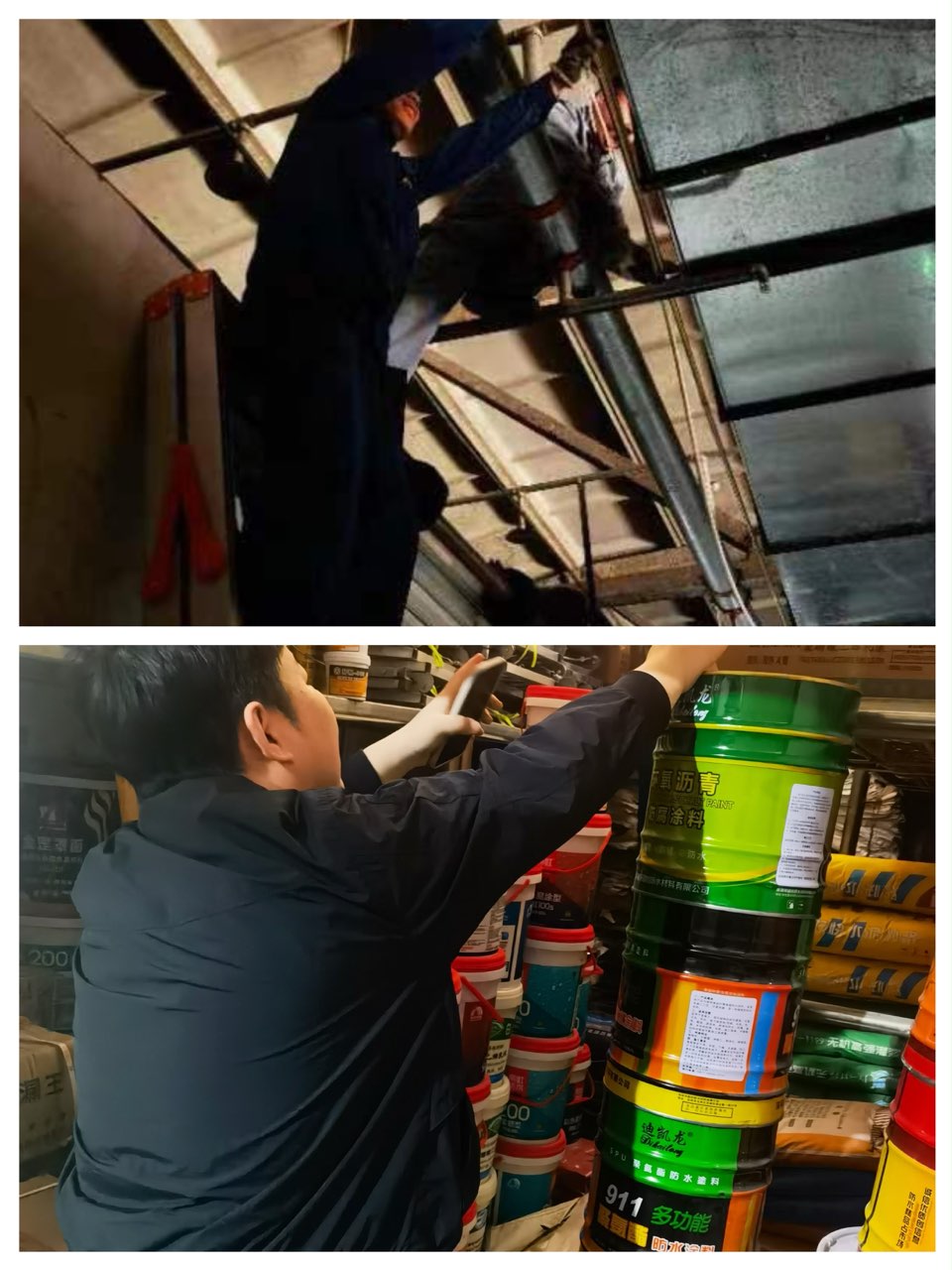 必赢市场节前仓库安全检查进行时