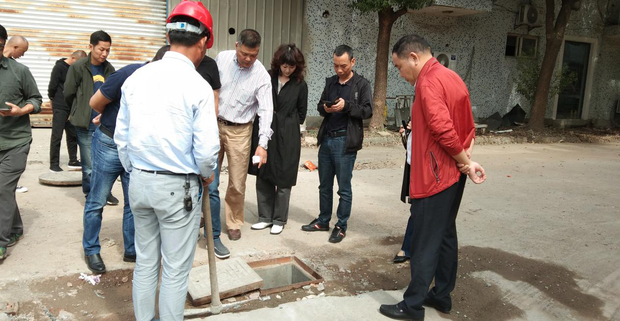 必赢科技产业园“污水零直排”              推进工作，，，，，实地勘察2.png